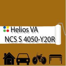 NCS S 4050-Y20R антикорозійна матова грунт-емаль (вініл-акрилова) HELIOS VA - 1л