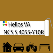 NCS S 4055-Y10R антикорозійна глянцева грунт-емаль (вініл-акрилова) HELIOS VA - 1л