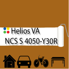 NCS S 4050-Y30R антикорозійна матова грунт-емаль (вініл-акрилова) HELIOS VA - 1л