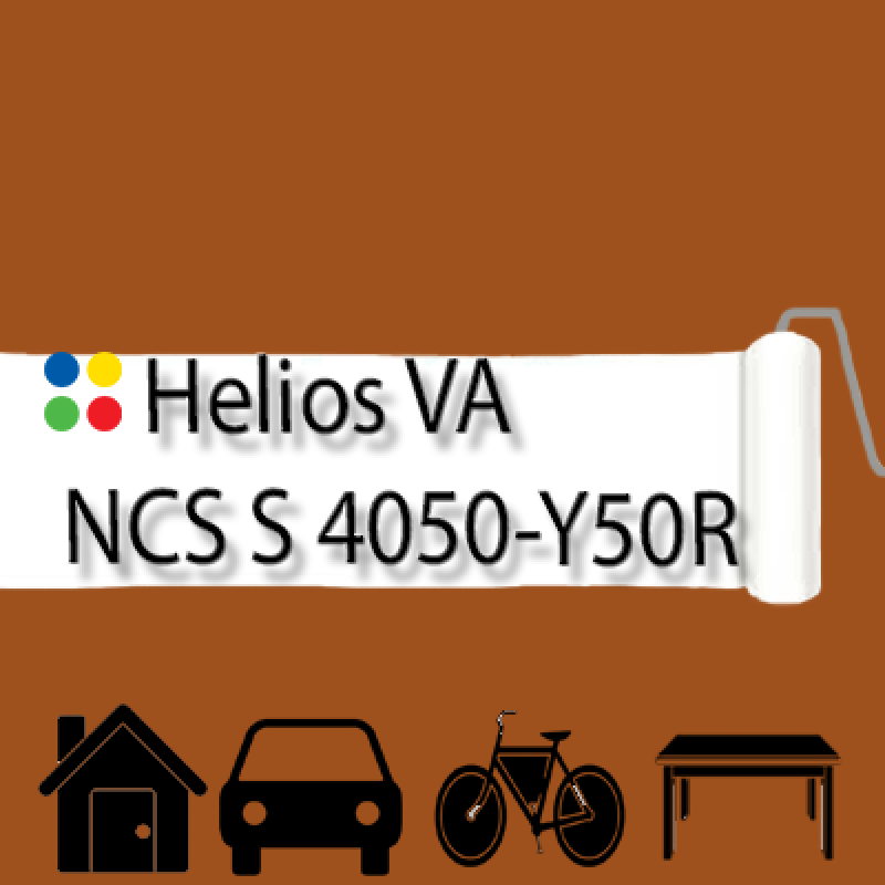NCS S 4050-Y50R антикорозійна матова грунт-емаль (вініл-акрилова) HELIOS VA - 1л