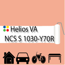 NCS S 1030-Y70R антикорозійна матова грунт-емаль (вініл-акрилова) HELIOS VA - 1л