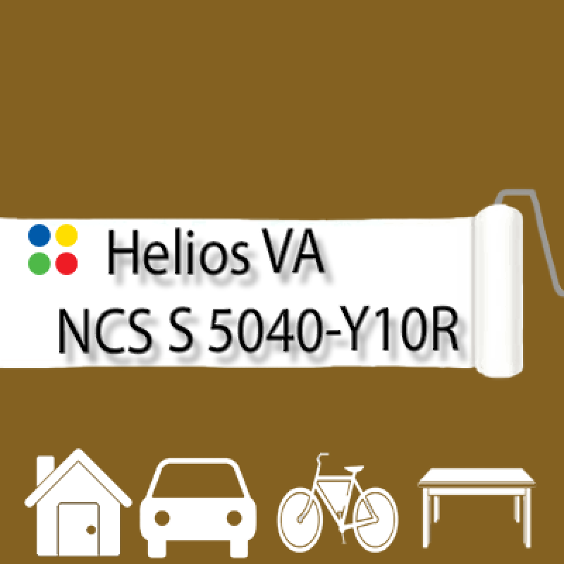 NCS S 5040-Y10R антикорозійна глянцева грунт-емаль (вініл-акрилова) HELIOS VA - 1л