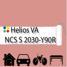 NCS S 2030-Y90R антикорозійна матова грунт-емаль (вініл-акрилова) HELIOS VA - 1л