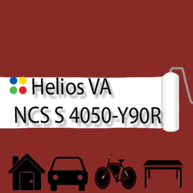 NCS S 4050-Y90R антикорозійна матова грунт-емаль (вініл-акрилова) HELIOS VA - 1л