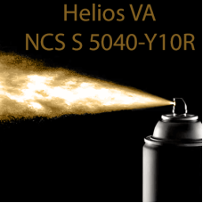 NCS S 5040-Y10R аерозольна антикорозійна глянцева грунт-емаль (вініл-акрилова) HELIOS VA - 400м