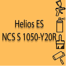NCS S 1050-Y20R глянцева 1К швидкосохнуча антикорозійна емаль Helios ES - 1л
