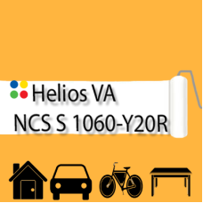 NCS S 1060-Y20R антикорозійна глянцева грунт-емаль (вініл-акрилова) HELIOS VA - 1л