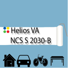 NCS S 2030-B антикорозійна матова грунт-емаль (вініл-акрилова) HELIOS VA - 1л