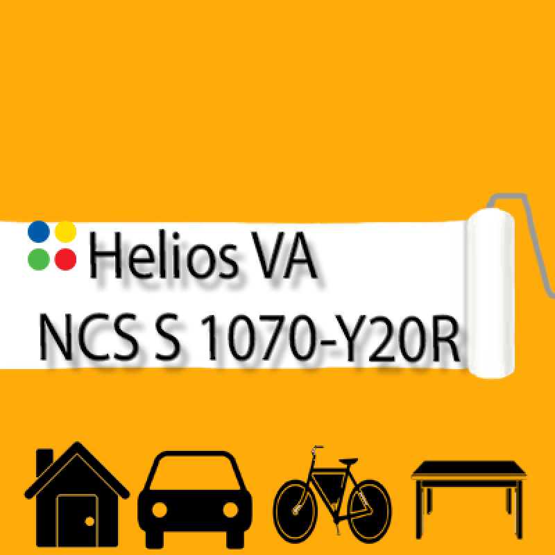 NCS S 1070-Y20R антикорозійна глянцева грунт-емаль (вініл-акрилова) HELIOS VA - 1л