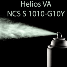 NCS S 1010-G10Y аерозольна антикорозійна матова грунт-емаль (вініл-акрилова) HELIOS VA - 400м