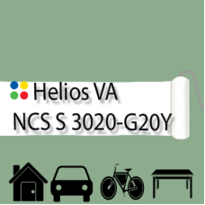 NCS S 3020-G20Y антикорозійна матова грунт-емаль (вініл-акрилова) HELIOS VA - 1л