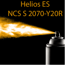 NCS S 2070-Y20R аерозольна глянцева 1К швидкосохнуча антикорозійна емаль Helios ES - 400мл