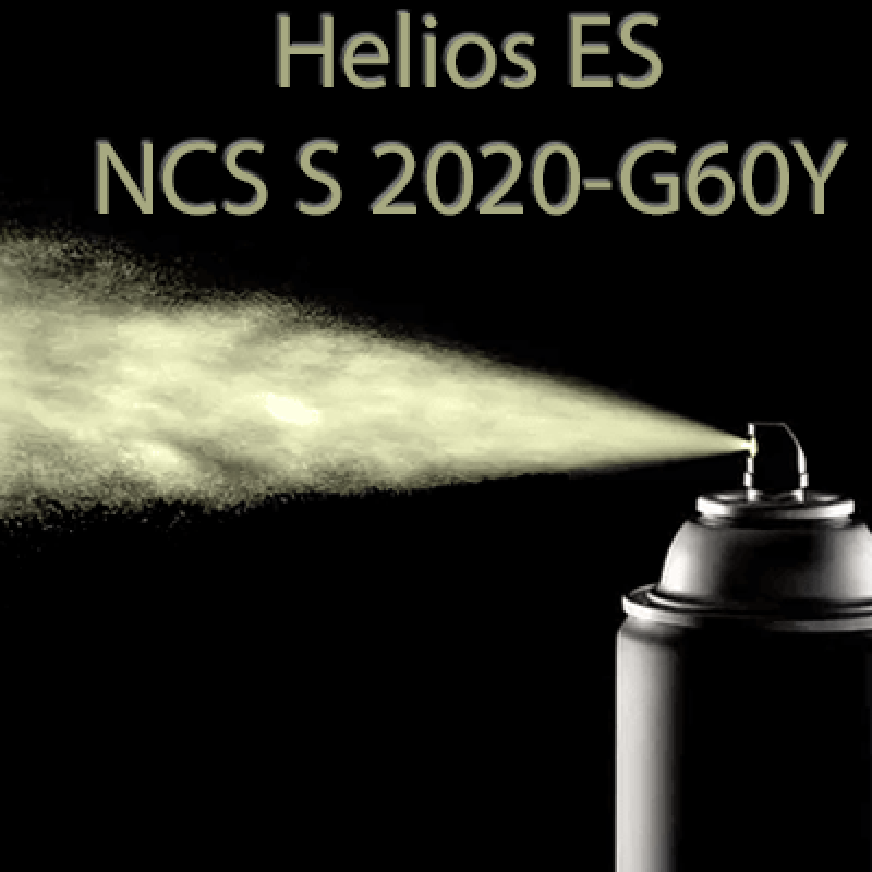 NCS S 2020-G60Y аерозольна антикорозійна матова грунт-емаль (вініл-акрилова) HELIOS VA - 400м