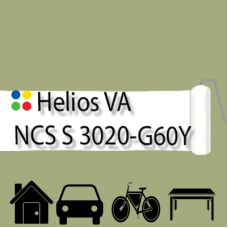 NCS S 3020-G60Y антикорозійна матова грунт-емаль (вініл-акрилова) HELIOS VA - 1л