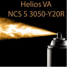 NCS S 3050-Y20R аерозольна антикорозійна глянцева грунт-емаль (вініл-акрилова) HELIOS VA - 400м