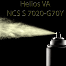 NCS S 7020-G70Y аерозольна антикорозійна матова грунт-емаль (вініл-акрилова) HELIOS VA - 400м