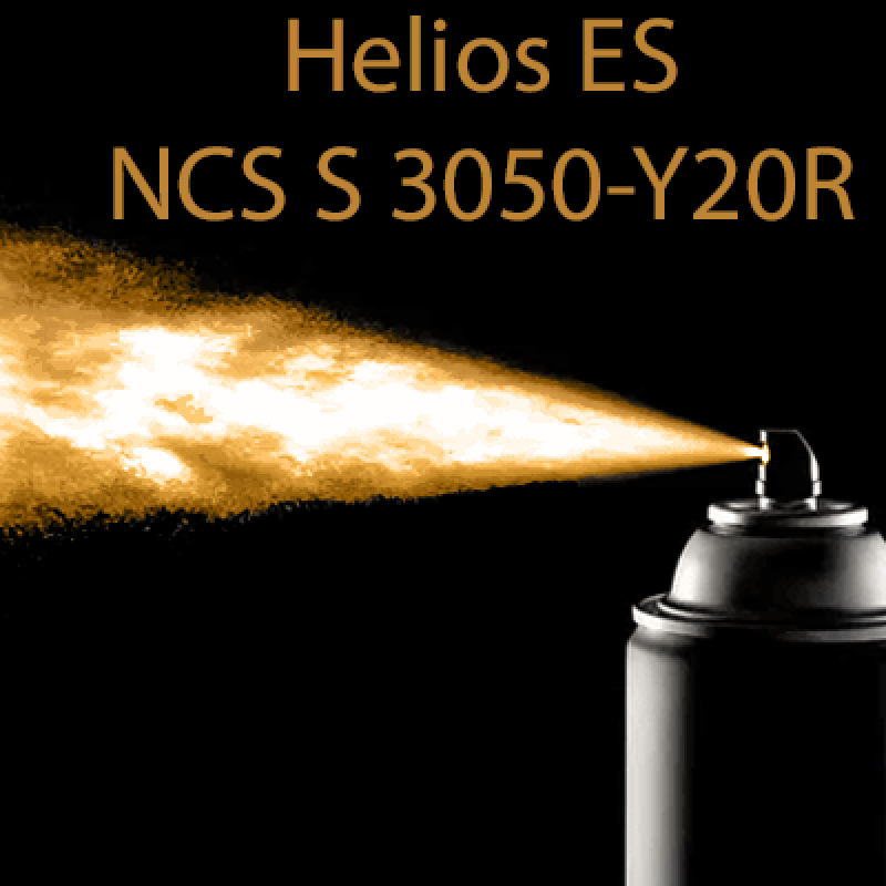 NCS S 3050-Y20R аерозольна глянцева 1К швидкосохнуча антикорозійна емаль Helios ES - 400мл NCS S 3050-Y20R аерозольна глянцева 1К швидкосохнуча антикорозійна емаль Helios ES - 400мл