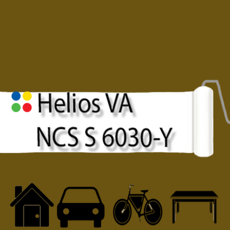 NCS S 6030-Y антикорозійна матова грунт-емаль (вініл-акрилова) HELIOS VA - 1л