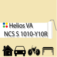 NCS S 1010-Y10R антикорозійна матова грунт-емаль (вініл-акрилова) HELIOS VA - 1л