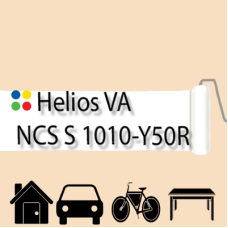 NCS S 1010-Y50R антикорозійна матова грунт-емаль (вініл-акрилова) HELIOS VA - 1л