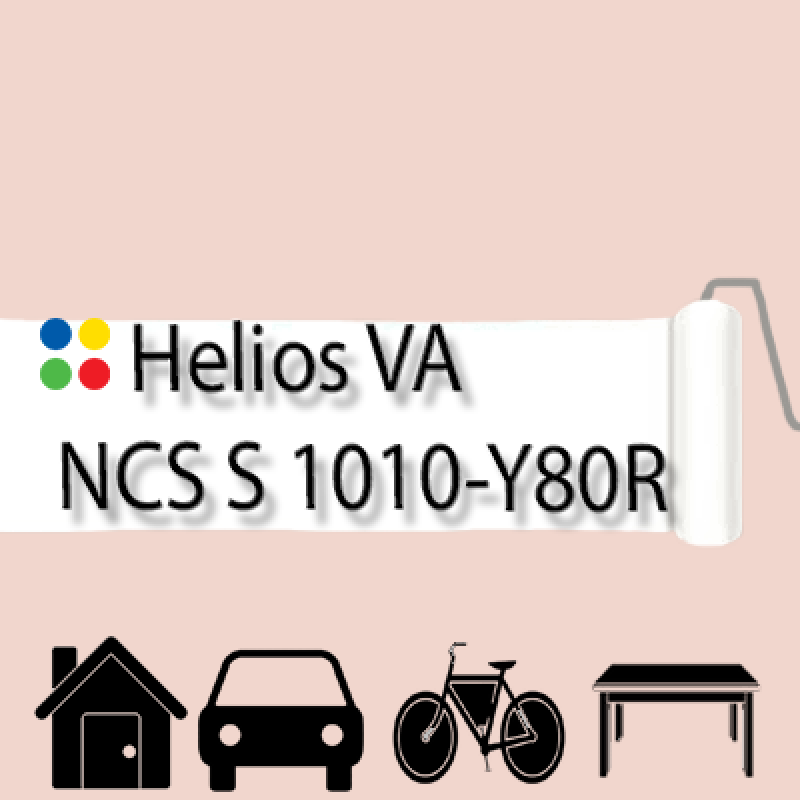 NCS S 1010-Y80R антикорозійна матова грунт-емаль (вініл-акрилова) HELIOS VA - 1л