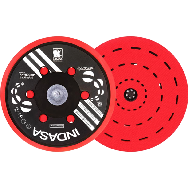 Диск-підкладка м“яка Indasa Low Profile Rhyno Ultravent (Мультиотвір) - d150мм. Диск-підкладка м“яка Indasa Low Profile Rhyno Ultravent (Мультиотвір) - d150мм.