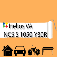 NCS S 1050-Y30R антикорозійна глянцева грунт-емаль (вініл-акрилова) HELIOS VA - 1л
