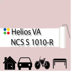 NCS S 1010-R антикорозійна матова грунт-емаль (вініл-акрилова) HELIOS VA - 1л