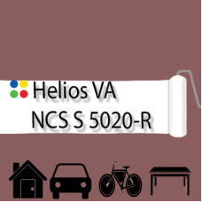 NCS S 5020-R антикорозійна матова грунт-емаль (вініл-акрилова) HELIOS VA - 1л