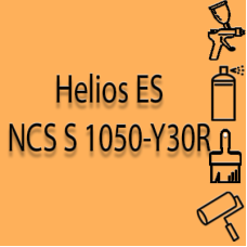 NCS S 1050-Y30R глянцева 1К швидкосохнуча антикорозійна емаль Helios ES - 1л