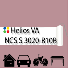 NCS S 3020-R10B антикорозійна матова грунт-емаль (вініл-акрилова) HELIOS VA - 1л