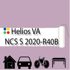 NCS S 2020-R40B антикорозійна матова грунт-емаль (вініл-акрилова) HELIOS VA - 1л
