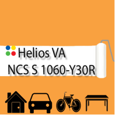 NCS S 1060-Y30R антикорозійна глянцева грунт-емаль (вініл-акрилова) HELIOS VA - 1л
