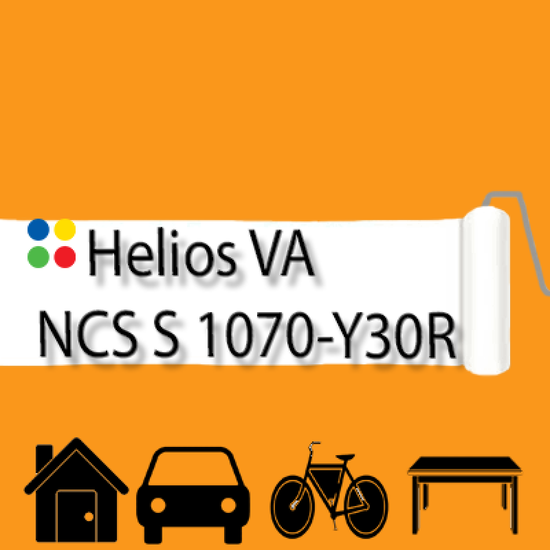 NCS S 1070-Y30R антикорозійна глянцева грунт-емаль (вініл-акрилова) HELIOS VA - 1л