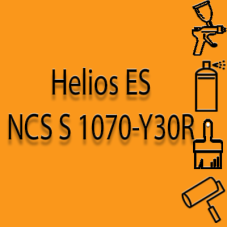 NCS S 1070-Y30R глянцева 1К швидкосохнуча антикорозійна емаль Helios ES - 1л