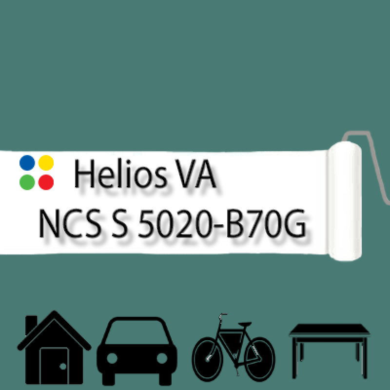 NCS S 5020-B70G антикорозійна матова грунт-емаль (вініл-акрилова) HELIOS VA - 1л