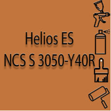 NCS S 3050-Y40R глянцева 1К швидкосохнуча антикорозійна емаль Helios ES - 1л