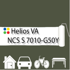 NCS S 7010-G50Y антикорозійна матова грунт-емаль (вініл-акрилова) HELIOS VA - 1л
