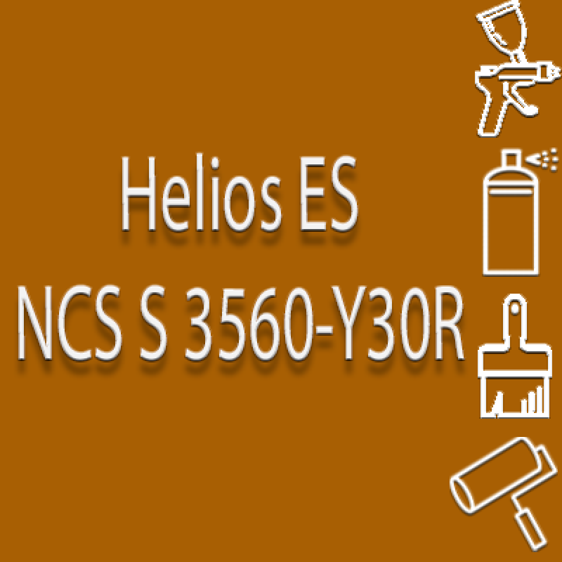 NCS S 3560-Y30R глянцева 1К швидкосохнуча антикорозійна емаль Helios ES - 1л NCS S 3560-Y30R глянцева 1К швидкосохнуча антикорозійна емаль Helios ES - 1л