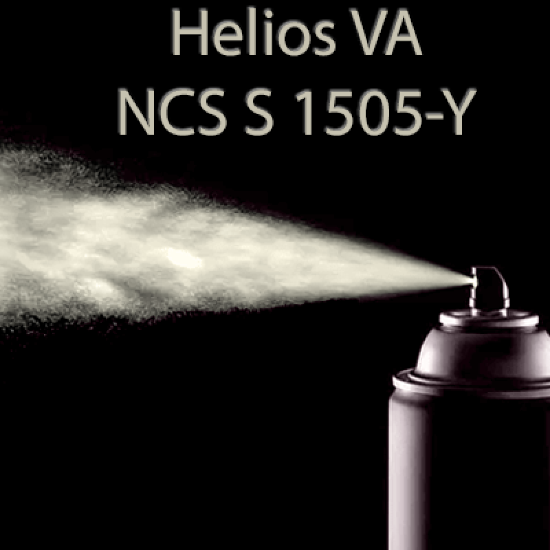 NCS S 1505-Y аерозольна антикорозійна матова грунт-емаль (вініл-акрилова) HELIOS VA - 400м