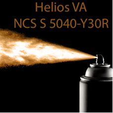 NCS S 5040-Y30R аерозольна антикорозійна глянцева грунт-емаль (вініл-акрилова) HELIOS VA - 400м
