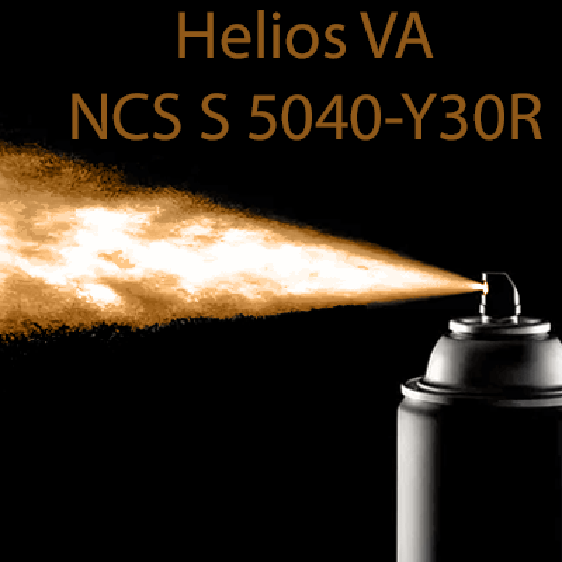 NCS S 5040-Y30R аерозольна антикорозійна глянцева грунт-емаль (вініл-акрилова) HELIOS VA - 400м