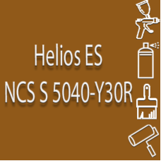 NCS S 5040-Y30R глянцева 1К швидкосохнуча антикорозійна емаль Helios ES - 1л