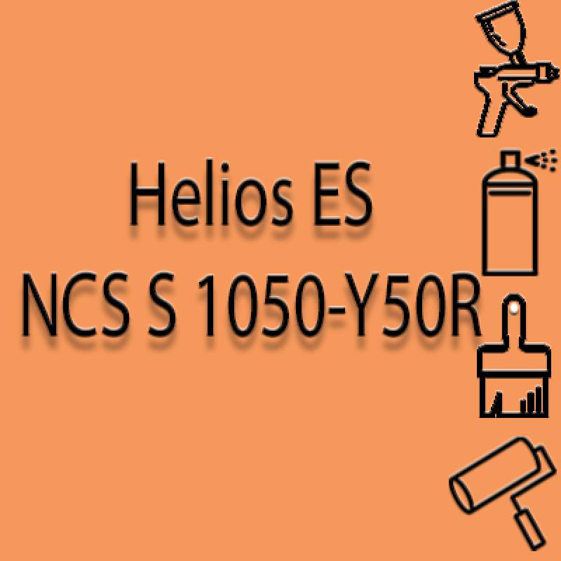 NCS S 1050-Y50R глянцева 1К швидкосохнуча антикорозійна емаль Helios ES - 1л NCS S 1050-Y50R глянцева 1К швидкосохнуча антикорозійна емаль Helios ES - 1л