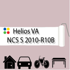 NCS S 2010-R10B антикорозійна матова грунт-емаль (вініл-акрилова) HELIOS VA - 1л