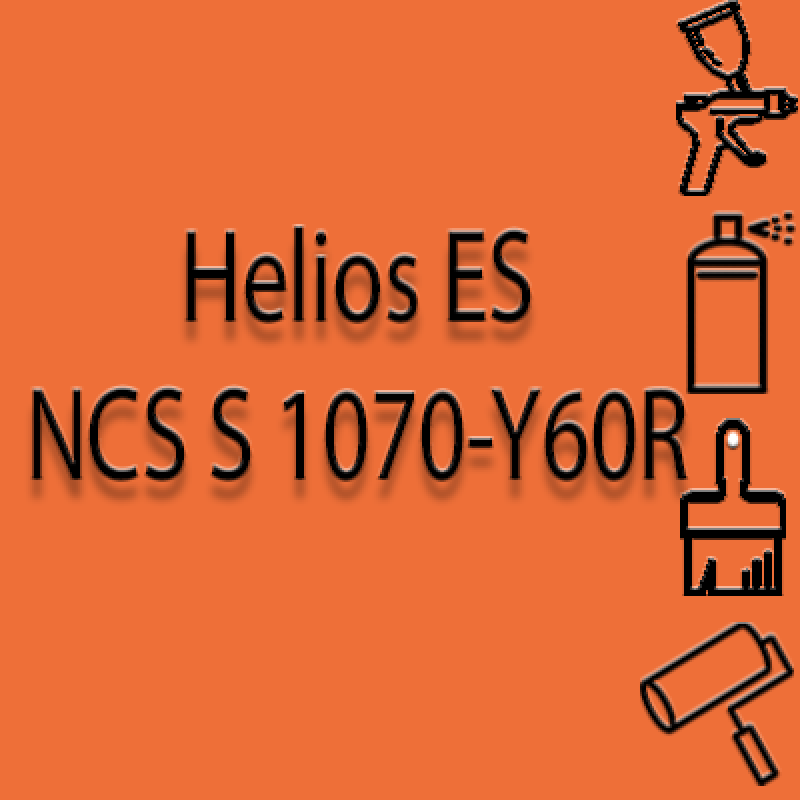 NCS S 1070-Y60R глянцева 1К швидкосохнуча антикорозійна емаль Helios ES - 1л NCS S 1070-Y60R глянцева 1К швидкосохнуча антикорозійна емаль Helios ES - 1л