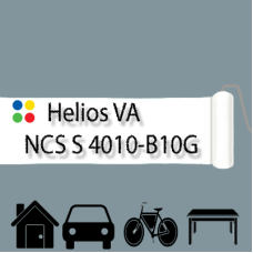 NCS S 4010-B10G антикорозійна матова грунт-емаль (вініл-акрилова) HELIOS VA - 1л