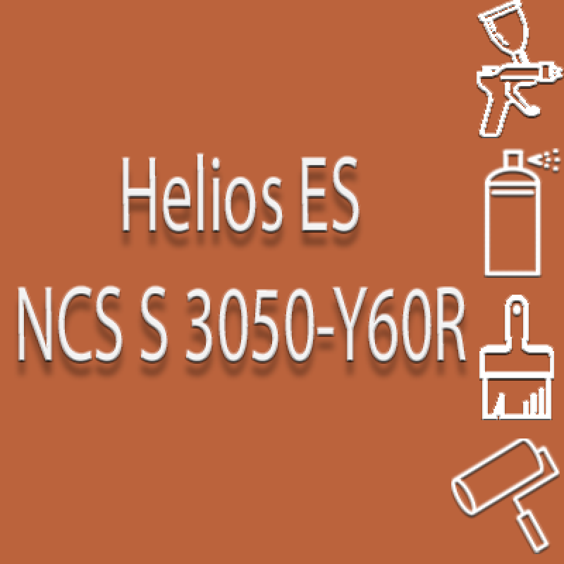 NCS S 3050-Y60R глянцева 1К швидкосохнуча антикорозійна емаль Helios ES - 1л NCS S 3050-Y60R глянцева 1К швидкосохнуча антикорозійна емаль Helios ES - 1л