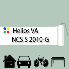 NCS S 2010-G антикорозійна матова грунт-емаль (вініл-акрилова) HELIOS VA - 1л