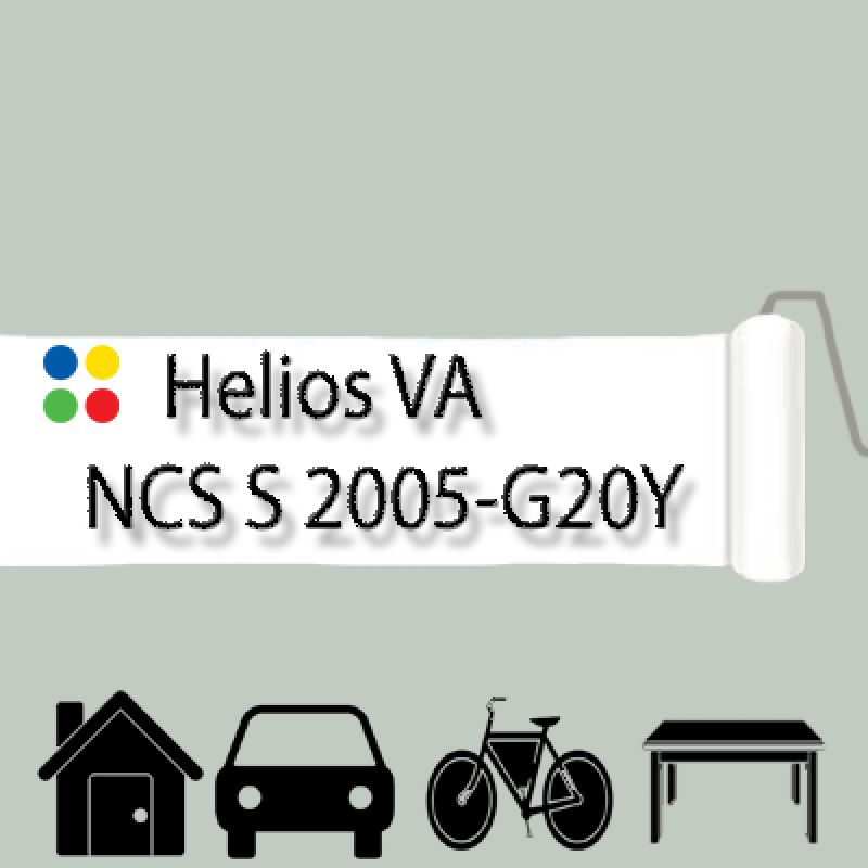 NCS S 2005-G20Y аерозольна антикорозійна матова грунт-емаль (вініл-акрилова) HELIOS VA - 400м